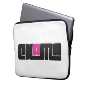 Chama Laptop Hoesje Sleeve (Voorkant Links)