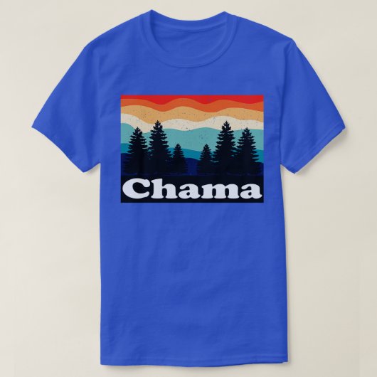 Chama New Mexico Retro T-shirt (Design voorkant)
