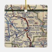 Chama NM Map Keramisch Ornament (Achterkant)