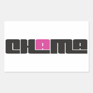 Chama Rechthoekige Sticker