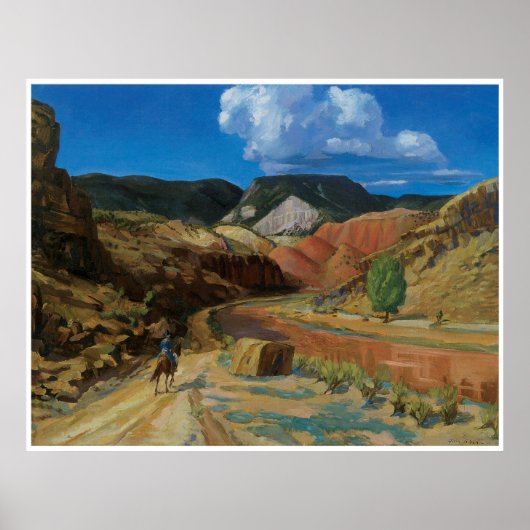 Chama Running Red Poster (Voorkant)