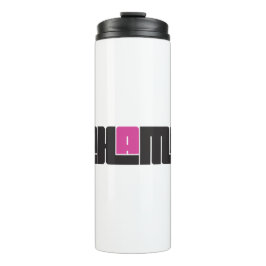 Chama Zwart en Roze Thermosbeker