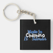 Chamaco Funny Latinos Essential Spaanse Gezegden Sleutelhanger (voorkant)
