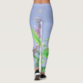 Chamaenerion angustifolium Fireweed Flowers Leggings (Achterkant)
