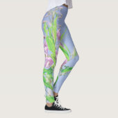 Chamaenerion angustifolium Fireweed Flowers Leggings (Rechts)