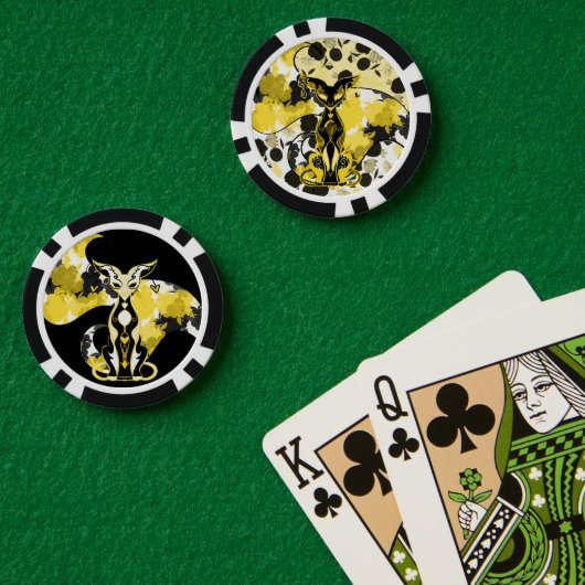 Chamalion Poker Chips (Pokertafel (Dubbel))