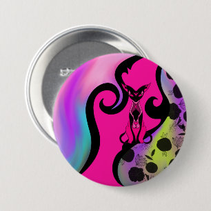 Chamalion Ronde Button 7,6 Cm