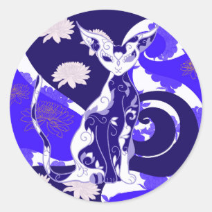Chamalion Ronde Sticker