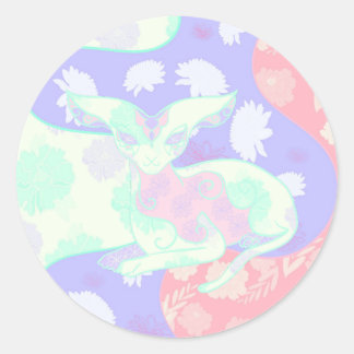 Chamalion Ronde Sticker