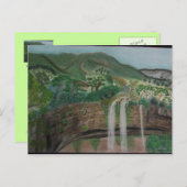 Chamarel Falls, Mauritius Briefkaart (Voorkant / Achterkant)