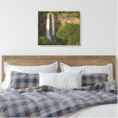 Chamarel Waterval-hoogste op Mauritius, meer dan Canvas Afdruk (Insitu (Slaapkamer))