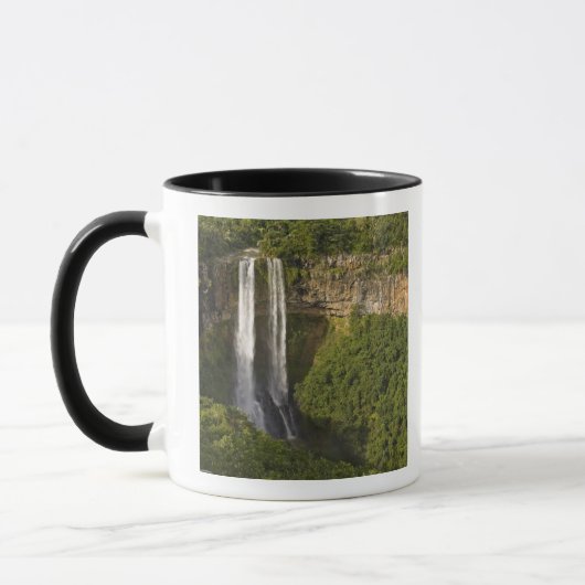 Chamarel Waterval-hoogste op Mauritius, meer dan Mok (Links)