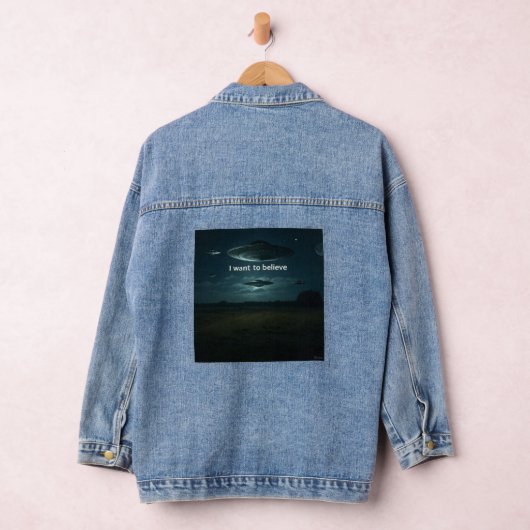 Chamarra wil ik geloven denim jacket (Hangar)