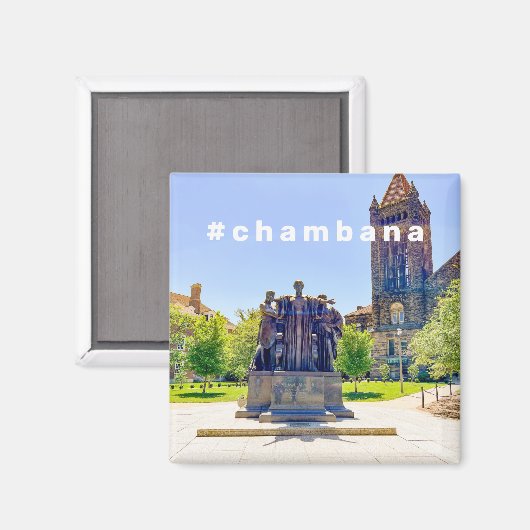 #Chambana Magnet (Voorkant / Achterkant)