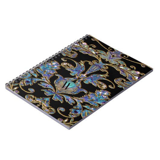 Chambault Damask Notitieboek (Linkerzijde)