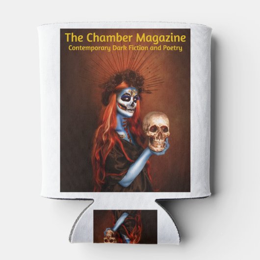 Chamber Magazine Logo Blikjeskoeler (Achterkant)