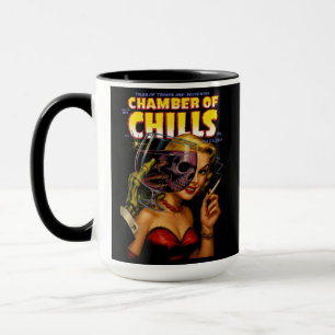 Chamber of Chills Vintage – Femme Fatale Skelet Mok