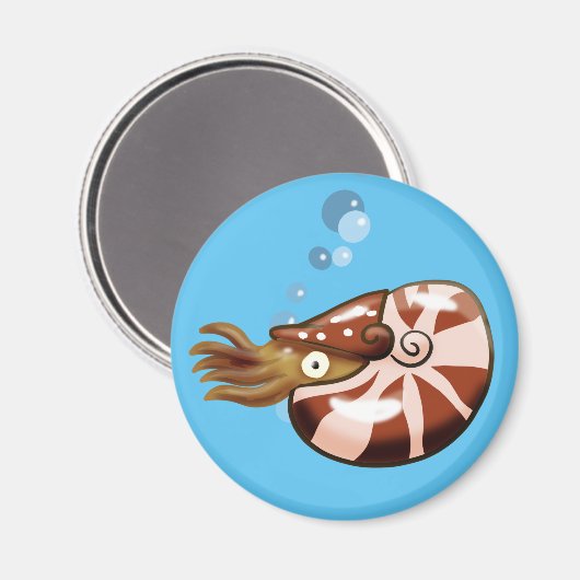Chambered Nautilus Magnet (Voorkant / Achterkant)