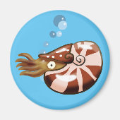 Chambered Nautilus Magnet (Voorkant)