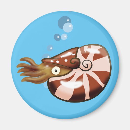 Chambered Nautilus Magnet (Voorkant)