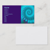 Chambered Nautilus Visitekaartje (Voorkant / Achterkant)