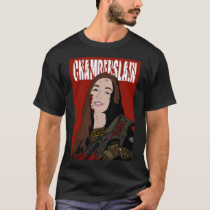 Chamberlain. Badass Action Hero Emma. T-shirt