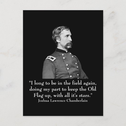 Chamberlain en quote briefkaart (Voorkant)