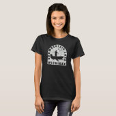 Chamberlain Lake Vissen Michigan T-shirt (Voorkant volledig)