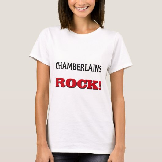 Chamberlains Rock T-shirt (Voorkant)