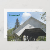 Chamberlin Bridge - Vermont Briefkaart (Voorkant / Achterkant)