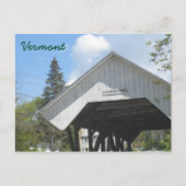 Chamberlin Bridge - Vermont Briefkaart (Voorkant)