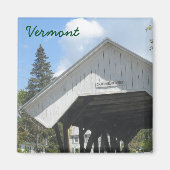Chamberlin Bridge - Vermont Magneet (Voorkant)