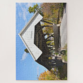 Chamberlin Mill Covered Bridge, Lyndon, Vermont Ji Legpuzzel (Verticaal)