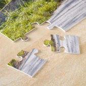 Chamberlin Mill Covered Bridge, Lyndon, Vermont Legpuzzel (Zijkant)