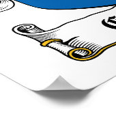 Chambers Family Crest Poster (Hoek)