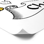 Chambers Family Crest Poster (Hoek)