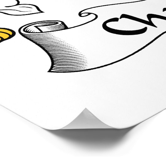 Chambers Family Crest Poster (Hoek)