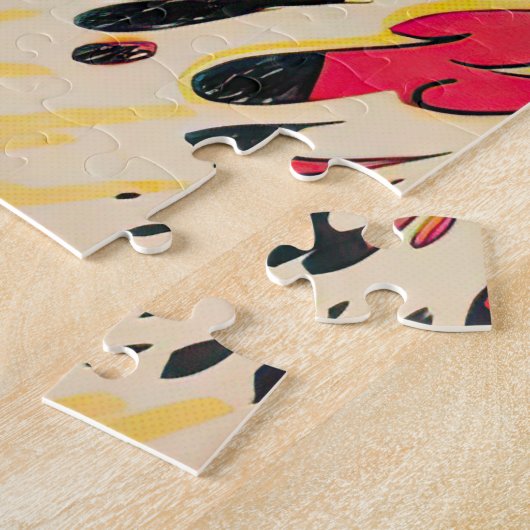 Chambers of Chills  Comic Thrills Legpuzzel (Zijkant)