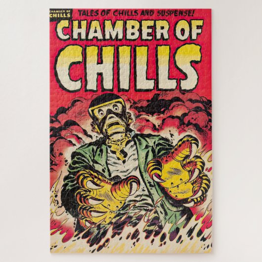 Chambers of Chills  Comic Thrills Legpuzzel (Verticaal)