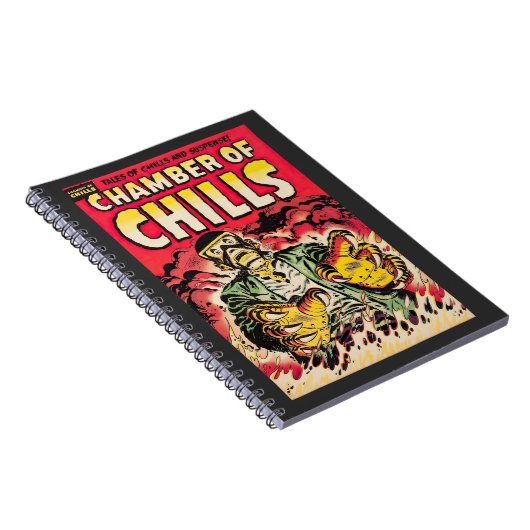 Chambers of Chills  Comic Thrills Notitieboek (Rechterzijde)