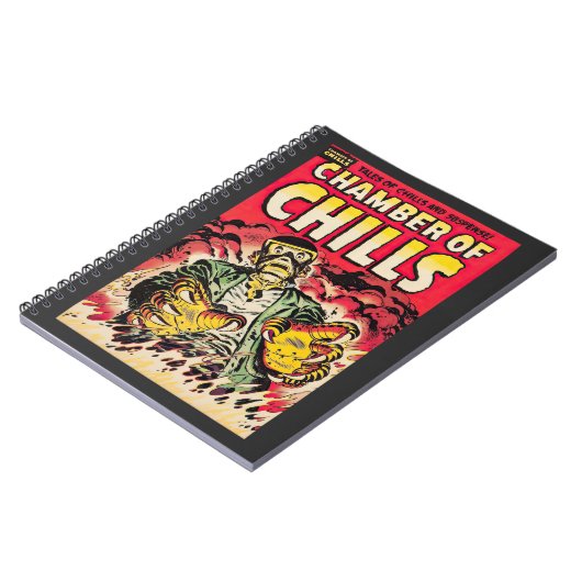 Chambers of Chills  Comic Thrills Notitieboek (Linkerzijde)