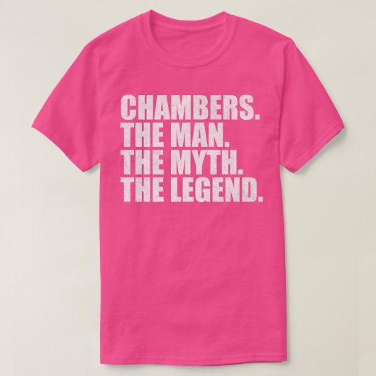 ChambersChambers Familienaam Chambers achternaam C T-shirt (Design voorkant)