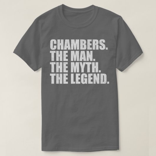 ChambersChambers Familienaam Chambers achternaam C T-shirt (Design voorkant)
