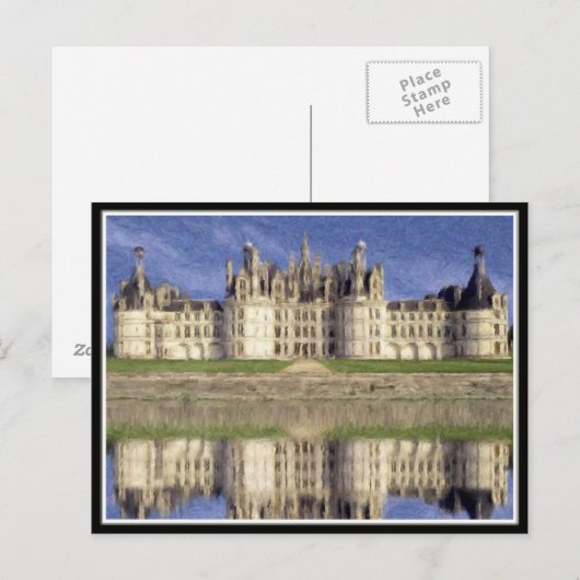 Chambord Castle Briefkaart (Voorkant / Achterkant)