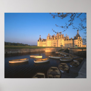 Chambord Chateau, Loire Valley, Loir-et-Cher Poster