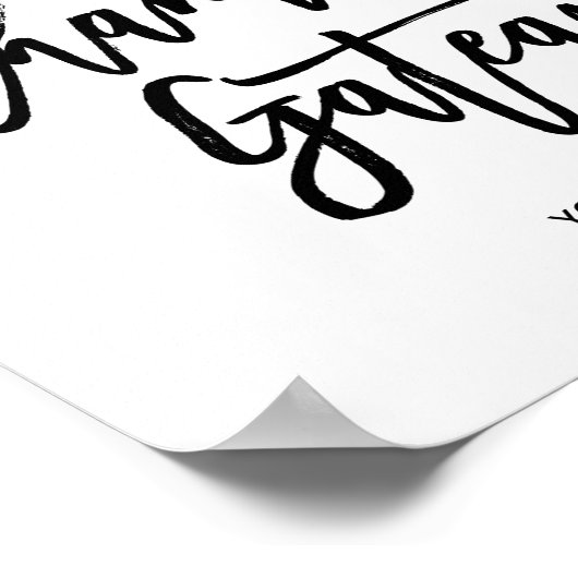 Chambord Gateau Sign Poster (Hoek)