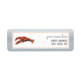 Chambray Lobster Etiket