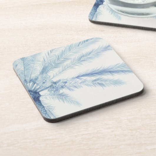 Chambray Palms II Drankjes Onderzetter (Linkerzijde)