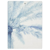 Chambray Palms II Klembord (Achterkant)