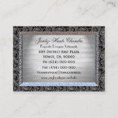 Chambre Elegant Professional Visitekaartje (Achterkant)